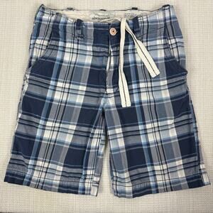 Abercrombie Kids Boys Plaid Shorts Heavyweight Feel‎ Size 16